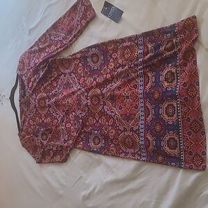 NWT Chaps paisley print dress.   ALWAYS FEEL FREE TO MAKE AN OFFER.